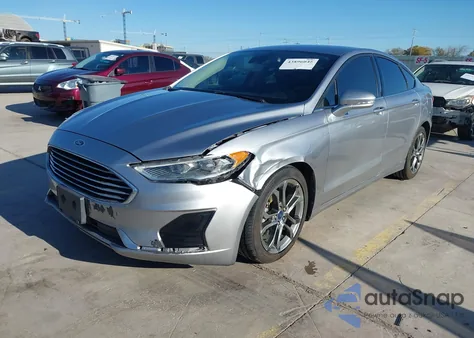 2020 Ford Fusion Sel из США, поврежденный, VIN 3FA6P0CD1LR168535